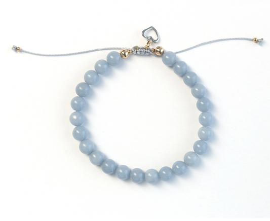 Bracelet Angélite bleue