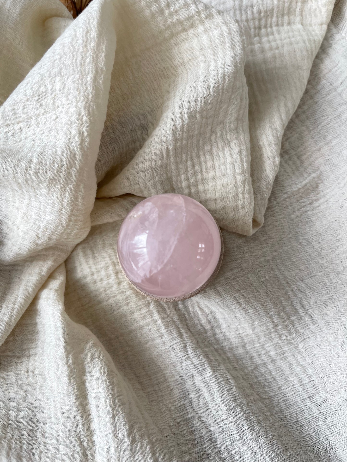 Sphère de Quartz Rose